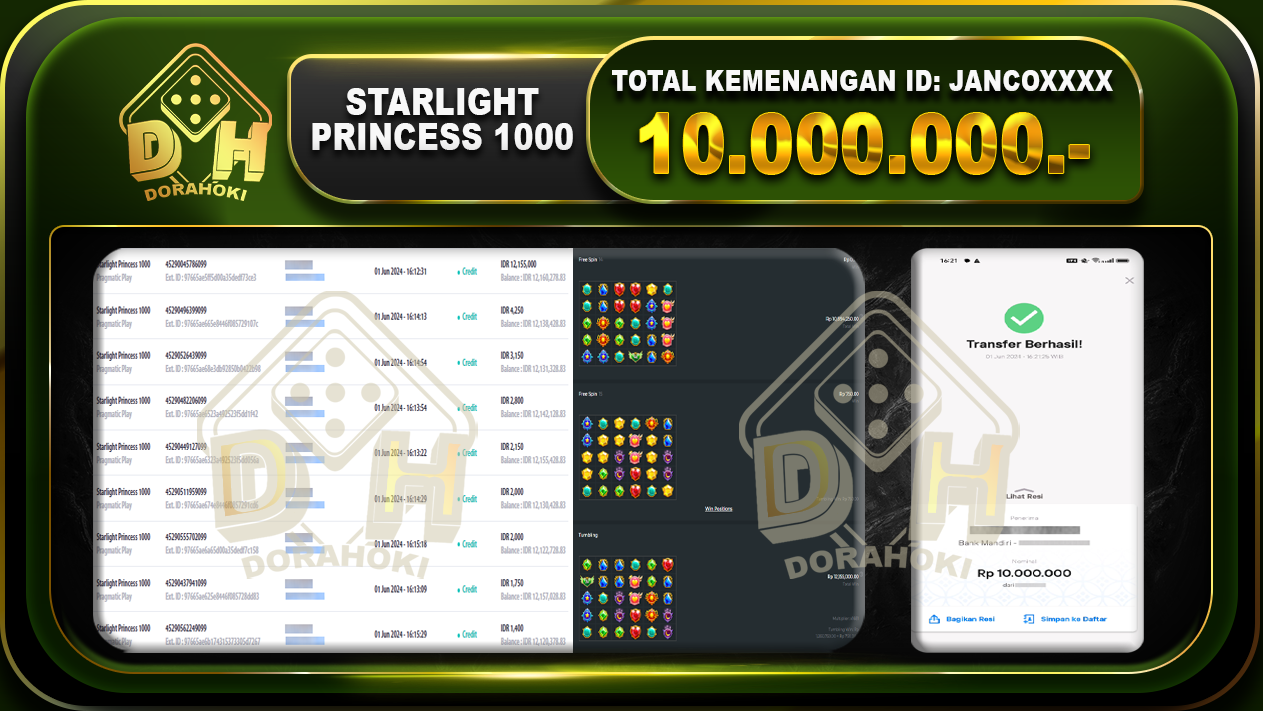 Starlight Princess 1000 10.000.000