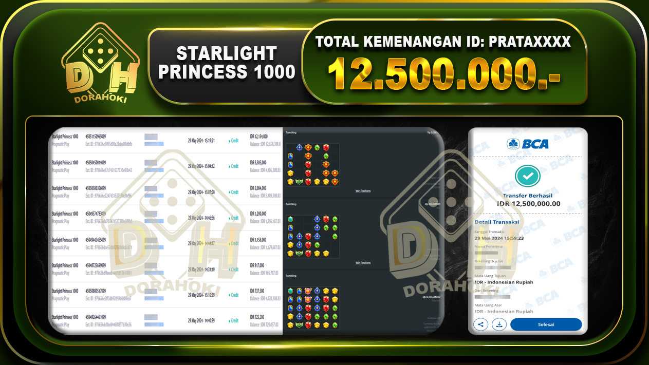 Starlight Princess 1000 12.500.000