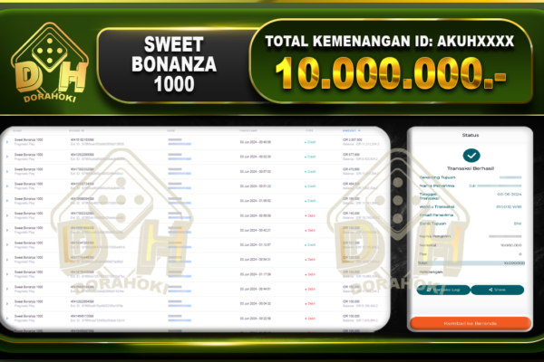 Sweet Bonanza 1000 10.000.000