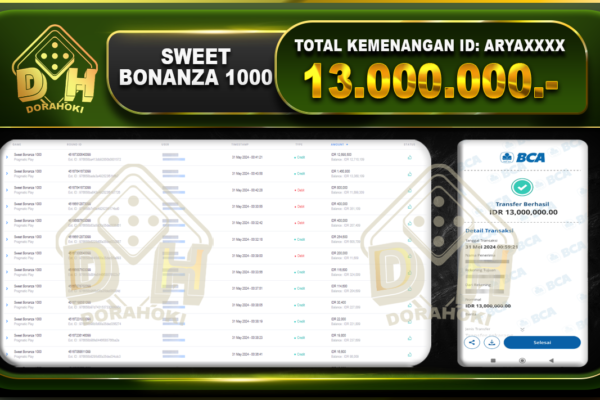 Sweet Bonanza 1000 13.000.000