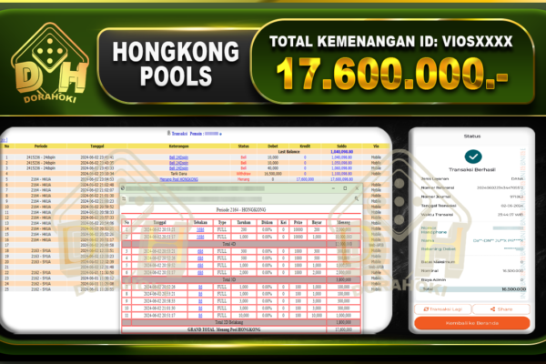 TOGEL HONGKONG 17.600.000