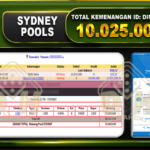 TOGEL SYDNEY Rp.10.025.000