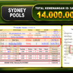 TOGEL SYDNEY Rp.14.000.000