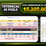 TOGEL TOTOMACAU 4D Rp.15.200.000