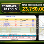 TOGEL TOTOMACAU 4D Rp.23.750.000