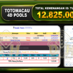 TOTOMACAU 4D Rp.12.825.000