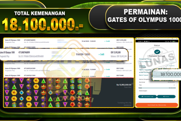 GATES OF OLYMPUS 1000 Rp.18.100.000