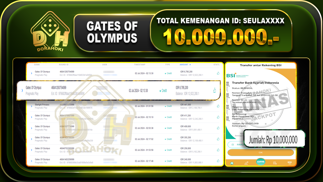 GATES OF OLYMPUS Rp.10.000.000