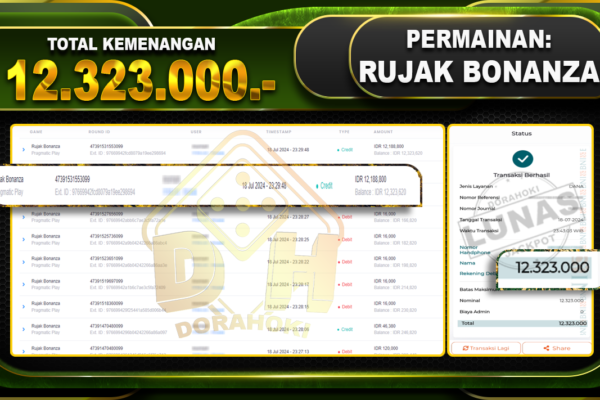 RUJAK BONANZA Rp.12.323.000