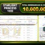 Bukti Jp STARLIGHT PRINCESS 1000 Rp.10.000.000