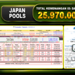 TOGEL JAPAN Rp.25.970.000