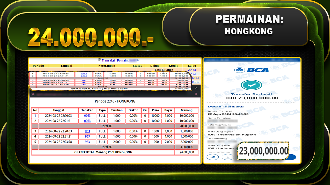 TOGEL HONGKONG Rp24.000.000