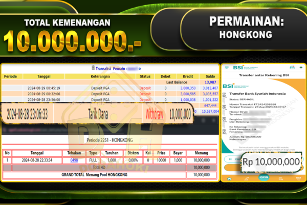 TOGEL HONGKONG Rp10.000.000