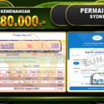 TOGEL SYDNEY Rp 10.180.000