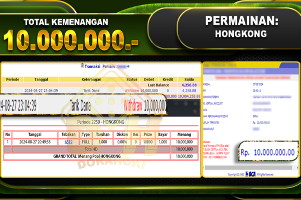 TOGEL HONGKONG Rp10.000.000