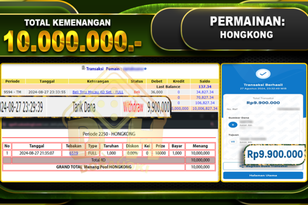 TOGEL HONGKONG Rp10.000.000