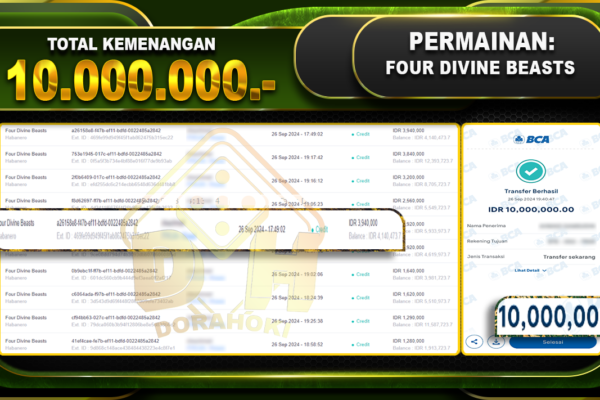 Four Divine Beasts Rp.10.000.000