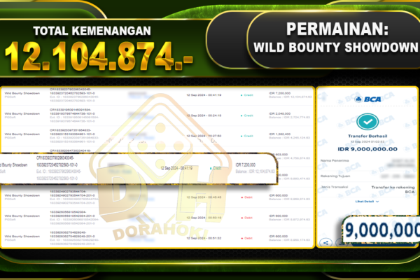 Wild Bounty Showdown Rp 12.104.874