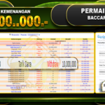 Baccarat Games Rp. 10.000.000