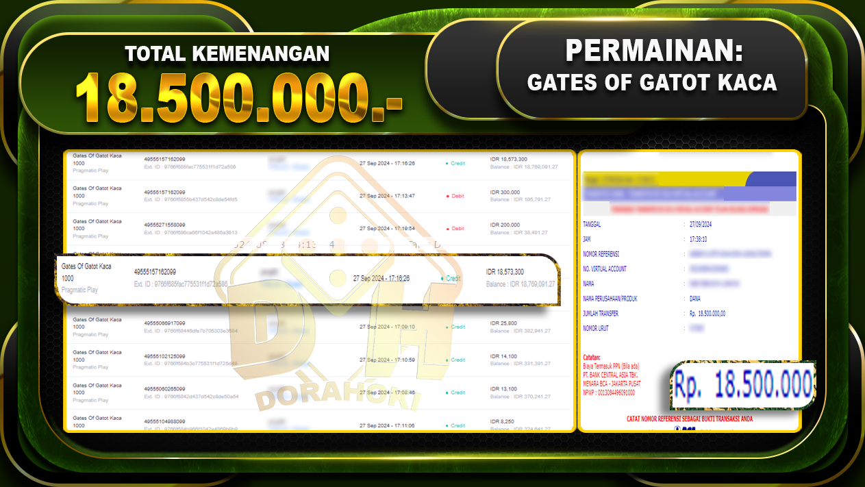 Gates Of Gatot Kaca Rp.18.500.000