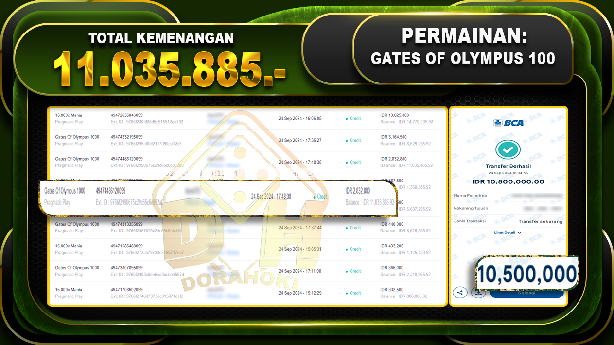 Gates Of Olympus 1000 Rp.11.035.885_