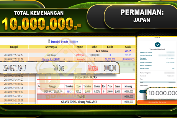 TOGEL JAPAN Rp.10.000.000