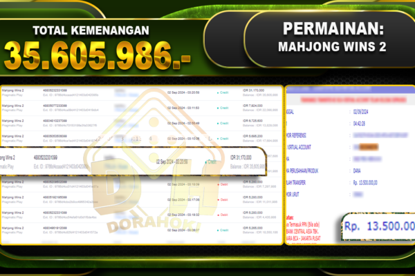 Mahjong Wins 2 Rp 35.605.986