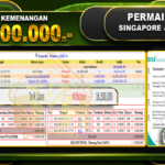 TOGEL SINGAPORE & JAPAN Rp 16.500.000