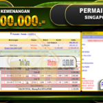 TOGEL SINGAPORE Rp 12.300.000