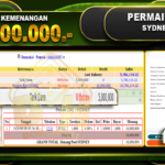 TOGEL SYDNEY Rp 10.000.000