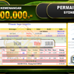 TOGEL SYDNEY Rp.10.500.000