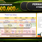 TOGEL SYDNEY Rp 11.000.000