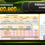 TOGEL SYDNEY Rp 22.000.000