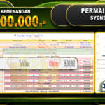 TOGEL SYDNEY Rp 36.000.000