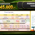 TOGEL TAIWAN Rp 10.045.000