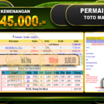 TOGEL Toto Macau Rp.10.045.000