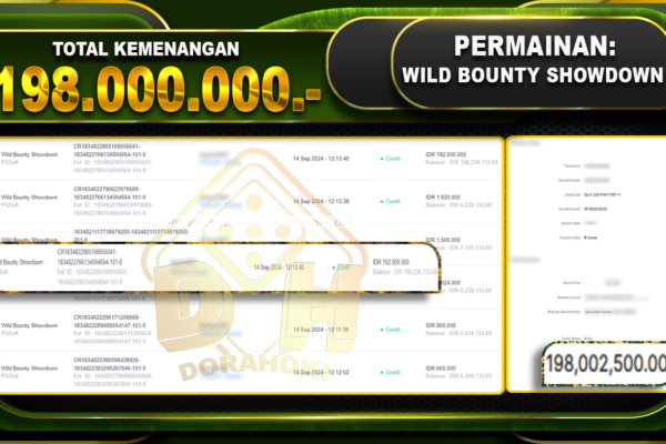 Wild Bounty Showdown Rp. 1980.000.000