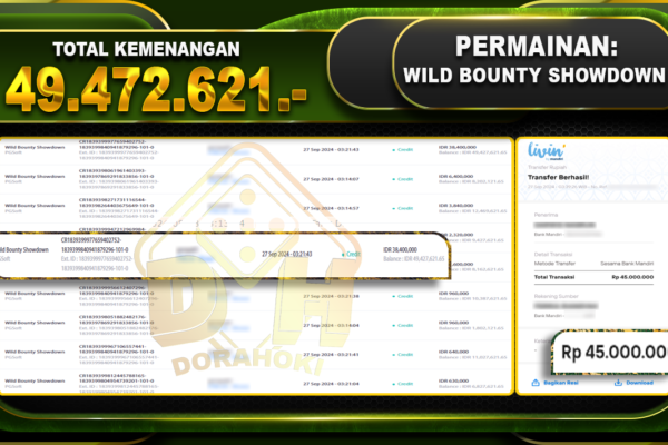 Wild Bounty Showdown Rp.49.427.621