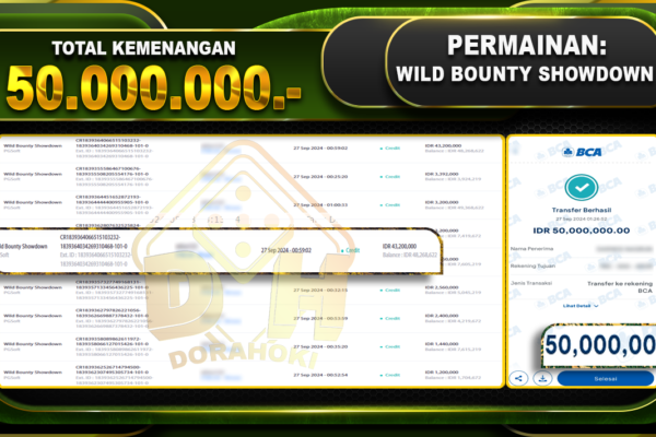 Wild Bounty Showdown Rp.50.000.000