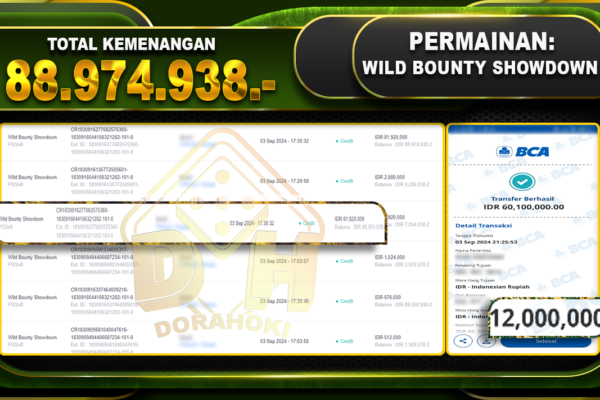 Wild Bounty Showdown Rp 88.974.938