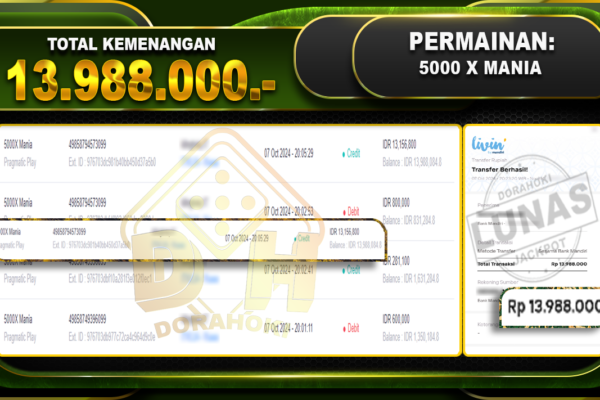 5000X Mania Rp.13.988.000