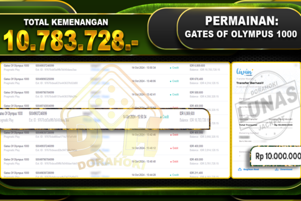 Gates Of Olympus 1000 Rp.10.783.728