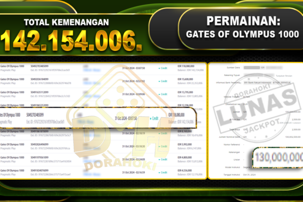 Gates Of Olympus 1000 Rp.142.154.006