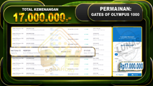 Gates Of Olympus 1000 Rp.17.000.000