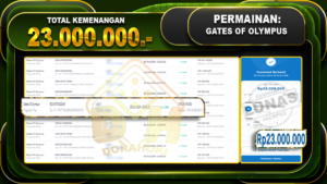 Gates Of Olympus Rp.23.000.000