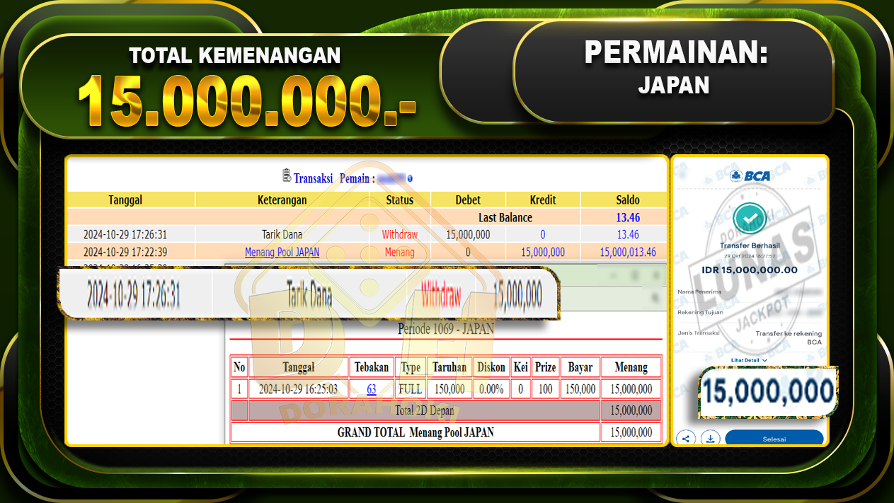 TOGEL JAPAN Rp.15.000.000