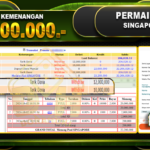 TOGEL SINGAPORE Rp.22.200.000