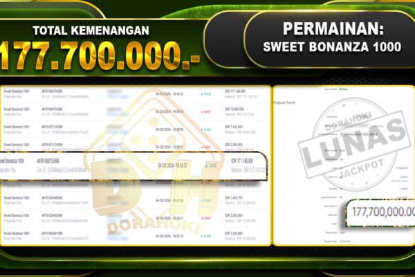 Sweet Bonanza 1000 Rp.177.700.000