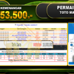 TOGEL Toto Macau Rp.10.953.500