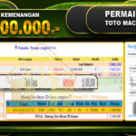 TOGEL Toto Macau 5D Rp.17.600.000